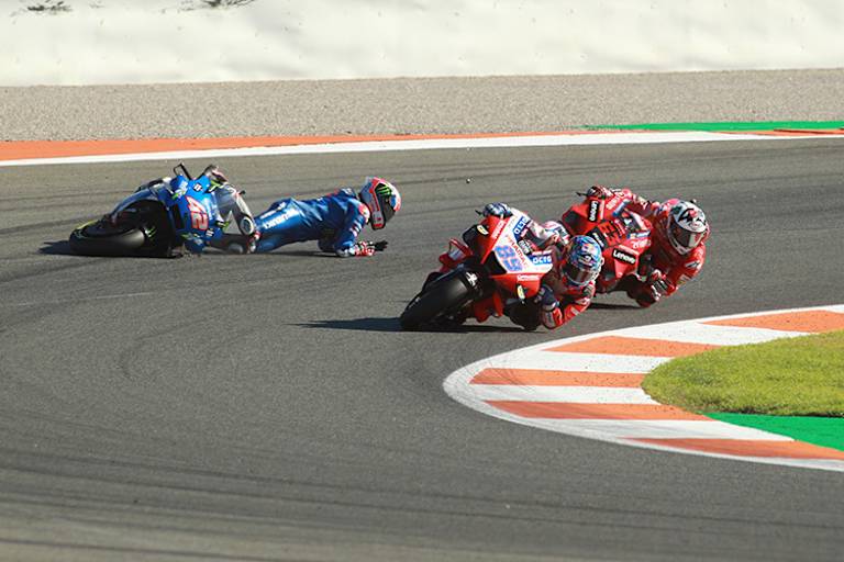 Alex Rins kassierte den siebten Nuller beim 18. Rennen