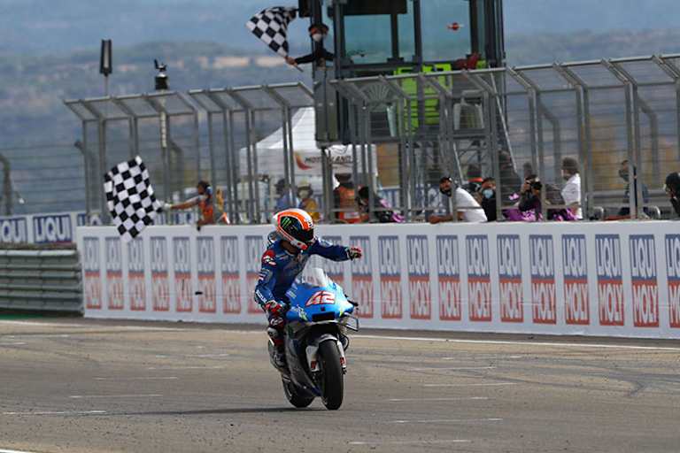 Jubel über 20 Punkte: Alex Rins