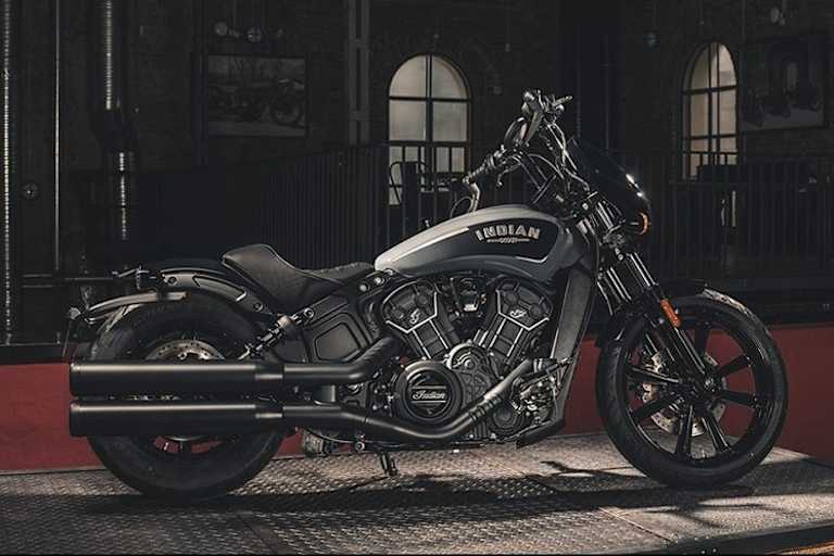 Mehr Schwarz, grösseres Voderrad: Indian Scout Rogue