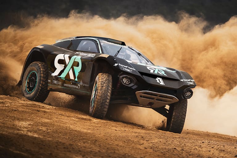 So geht der Extreme E-Renner von Nico Rosbergs Team auf die Bahn