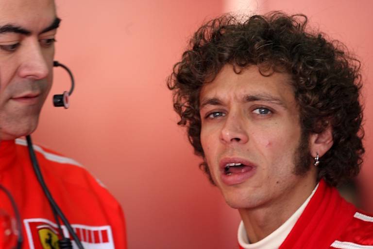 Luigi Mazzola und Valentino Rossi