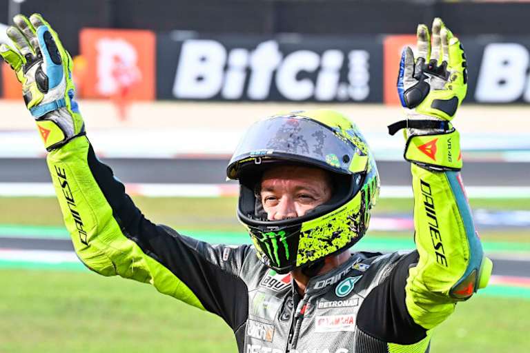 Valentino Rossi auf Abschiedstournee