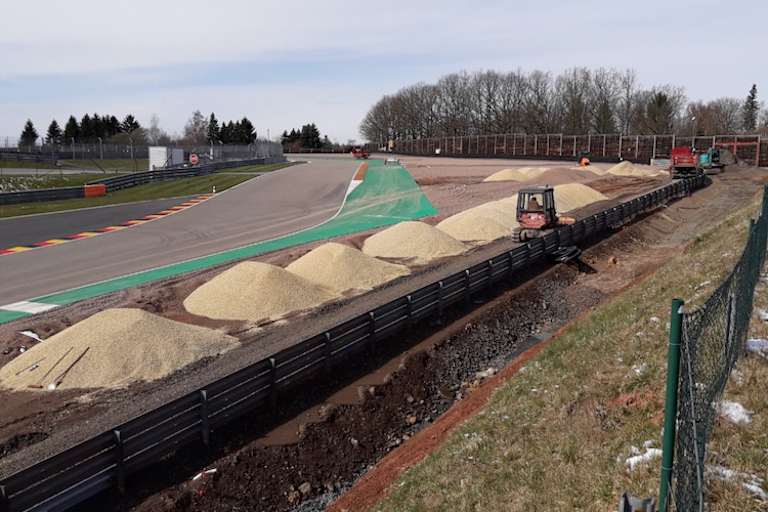 Die Bauarbeiten schreiten voran