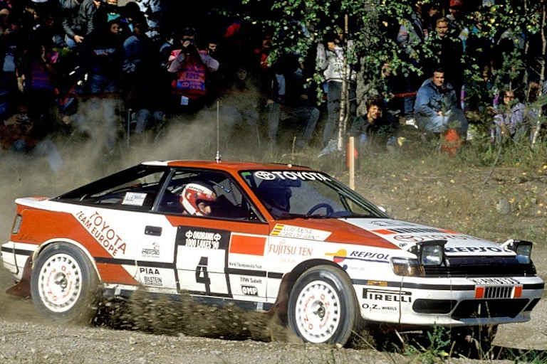 Carlos Sainz bei seinem Finnland.-Sieg