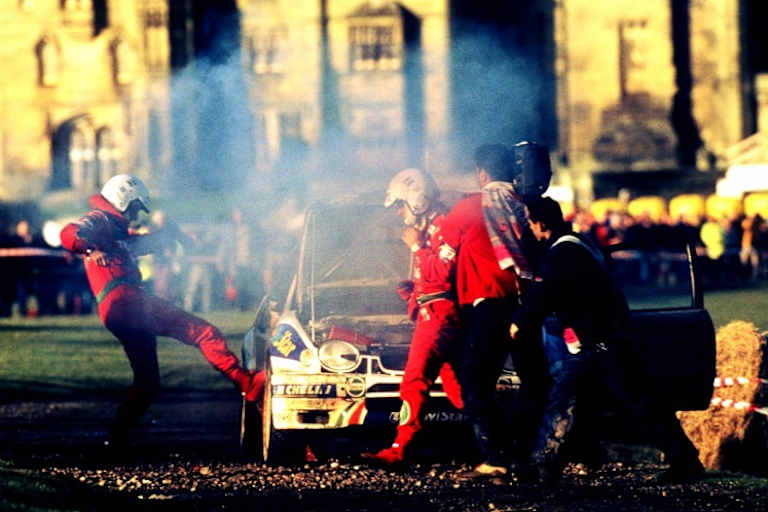 Der Toyota von Carlos Sainz RAC 1998