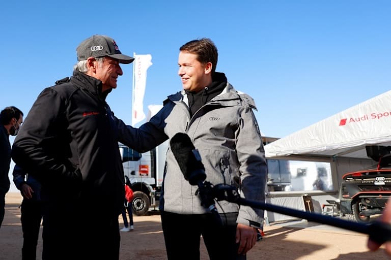 Carlos Sainz und Julius Seebach