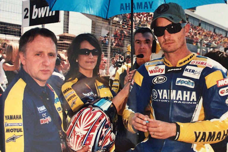 Beste Freunde: Paul Sannen (links) und Colin Edwards