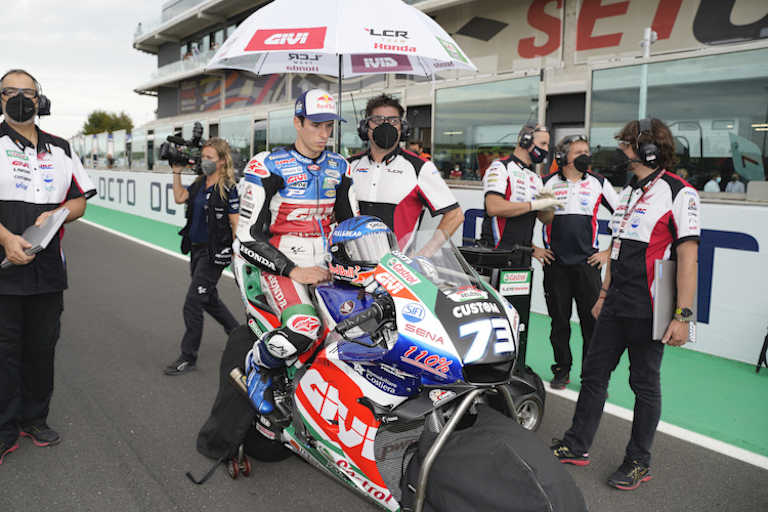 Alex Márquez in Misano
