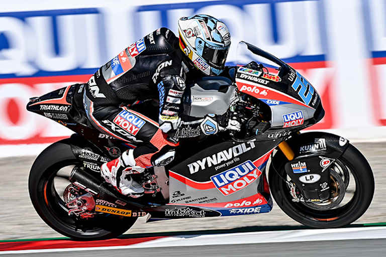 Marcel Schrötter wirbt in der Moto2-WM für Liqui Moly