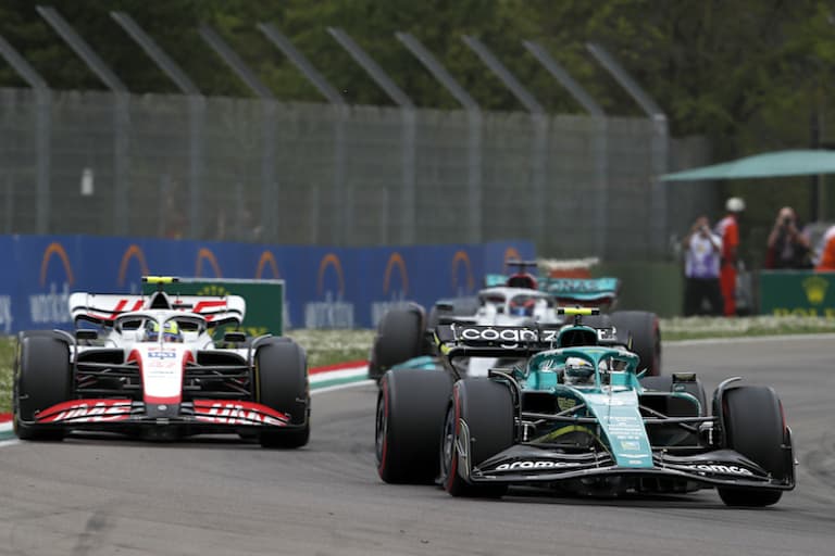 Mick Schumacher und Sebastian Vettel stellten ihr Fingerspitzengefühl unter Beweis