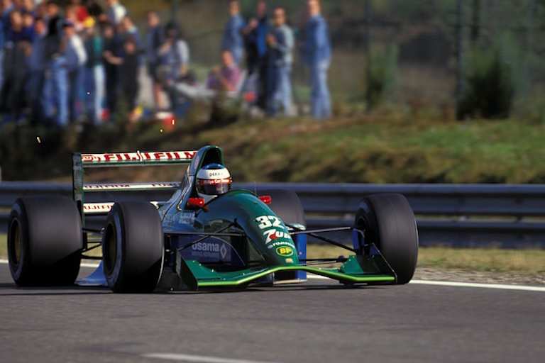 Der Jordan 191 gilt für viele GP-Fans als eines der schönsten Formel-1-Autos