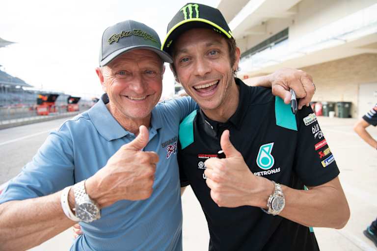 Texas-GP 2021: Kevin Schwantz und Valentino Rossi