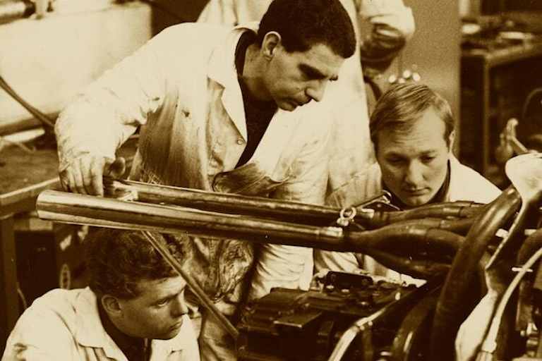 Cedric Selzer (oben) 1964