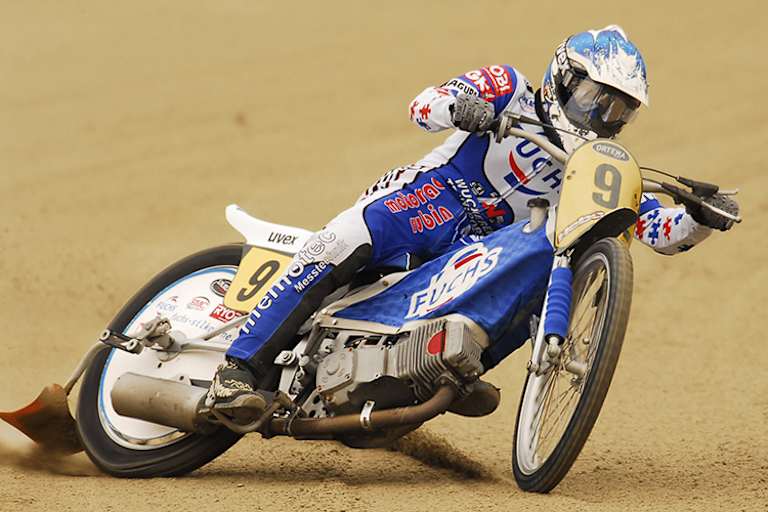 Sirg Schützbach war besonders auf langen Bahnen schnell