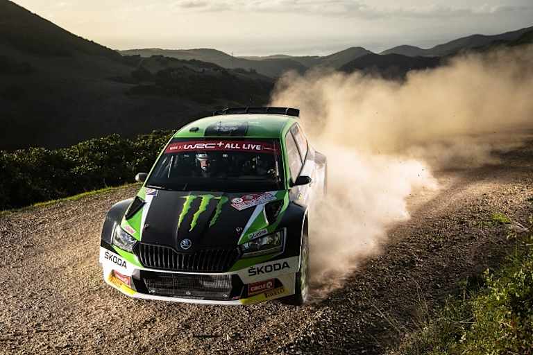 Oliver Solberg 2020 auf Sardinien
