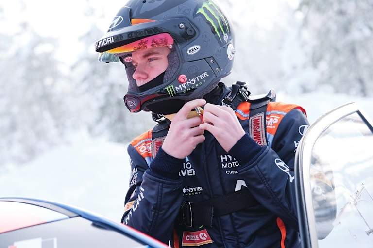 Hyundai-Hoffnung Oliver Solberg