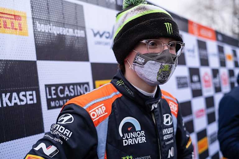 Oliver Solberg steuert erstmals ein Word Rally Car