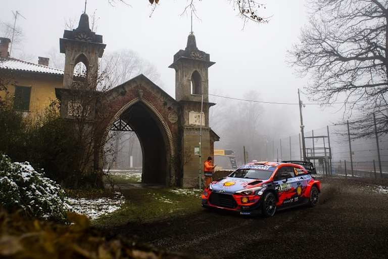 Dani Sordo lag kurz vorne