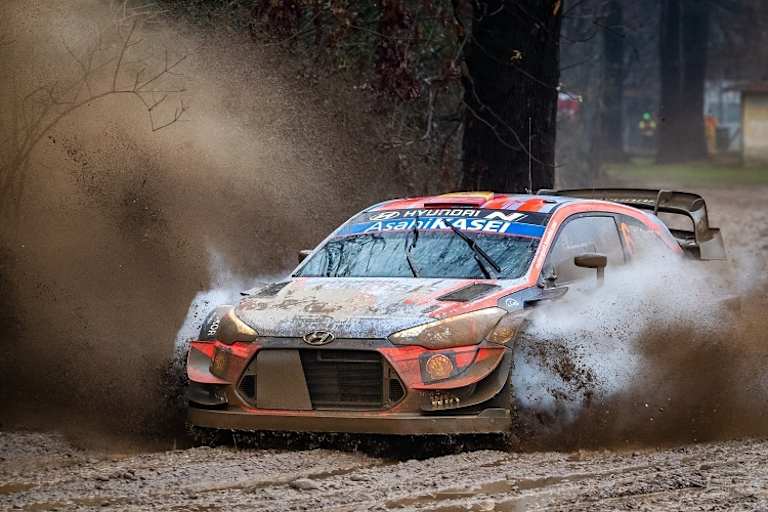 Dani Sordo führte am Freitag