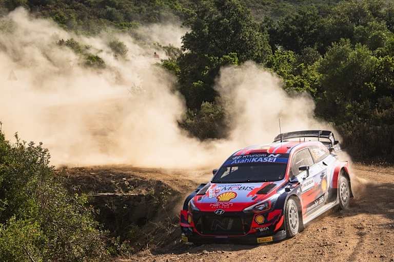 Dani Sordo ist diesmal Tageszweiter