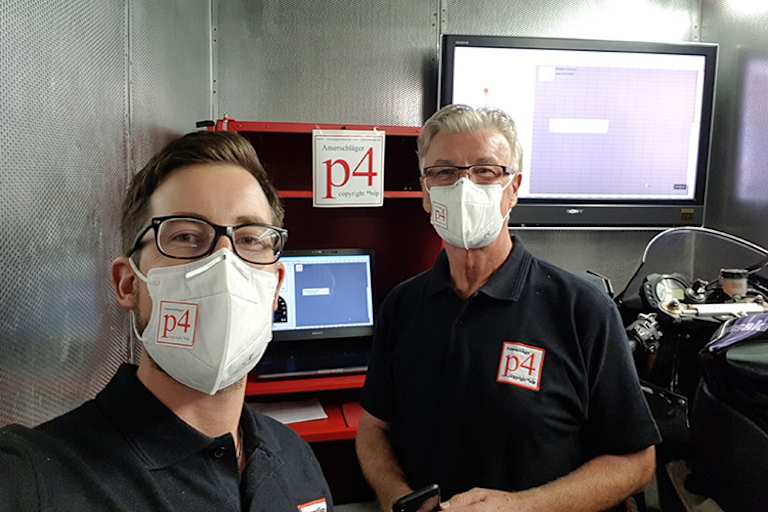 Richard Speiser (li.) mit Alfons Amerschläger