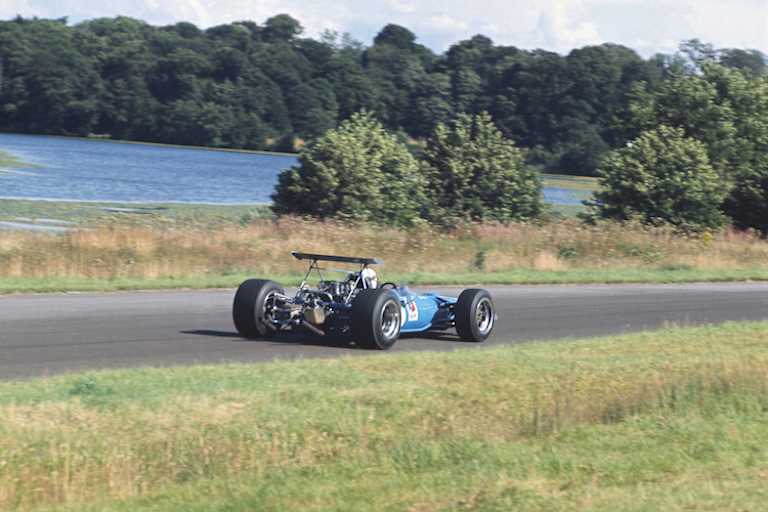 Jackie Stewart 1968 in Oulton Park