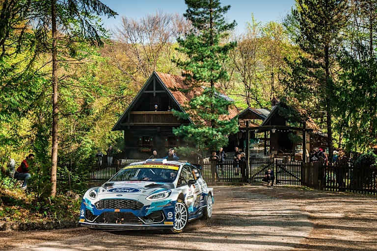 Teemu Suninen im Ford Fiesta Rally2