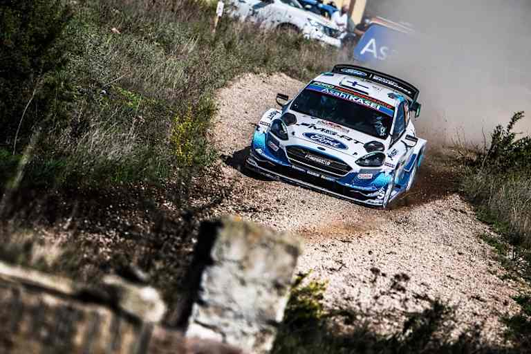 Teemu Suninen lag am Vormittag voirne