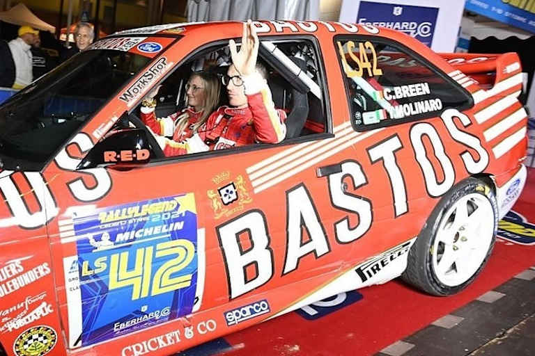 Craig Breen und Tamara Molinaro in San Marino 