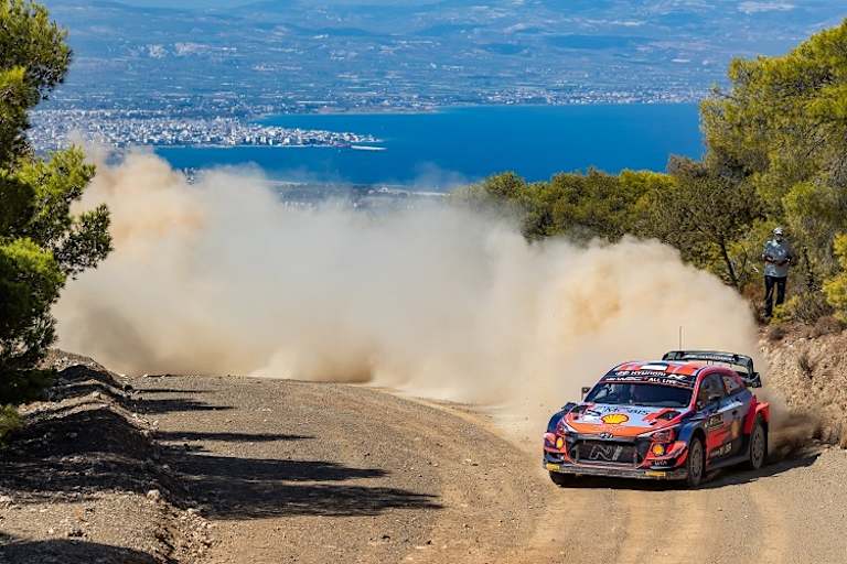   Ott Tänak sicherte sich knapp P2