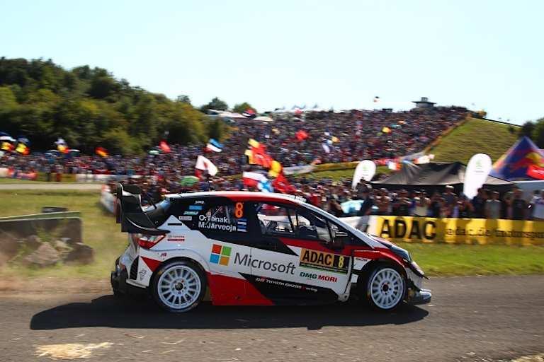 Sieger Ott Tänak 2019 auf Baumholder