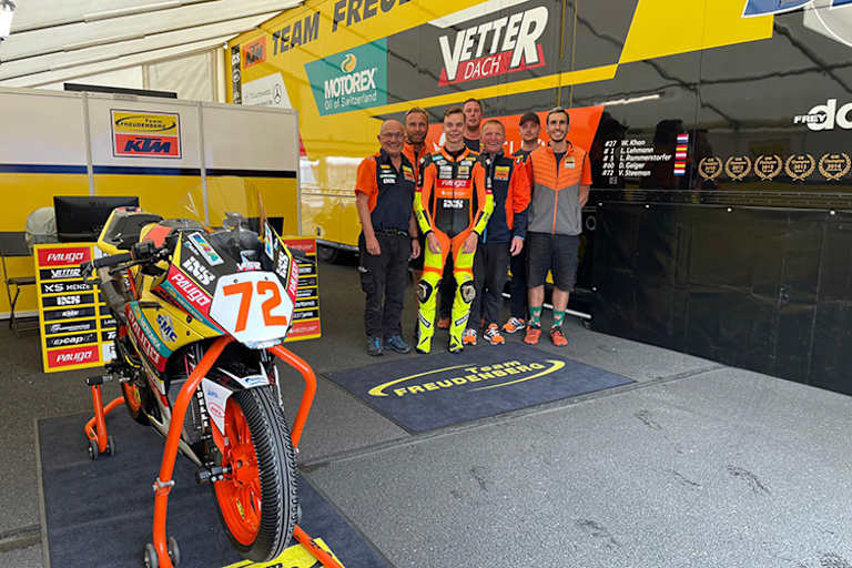 Das Freudenberg-KTM-Team 