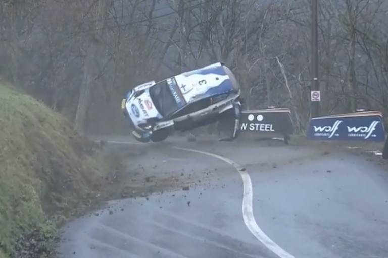Der Crash von Teemu Suninen (vom Video)