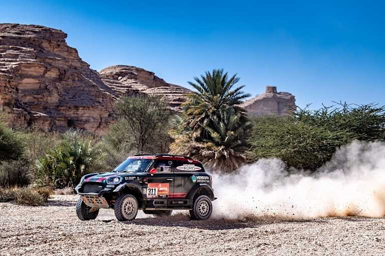 Orlando Terranova 2020 im Mini ALL4 Racing