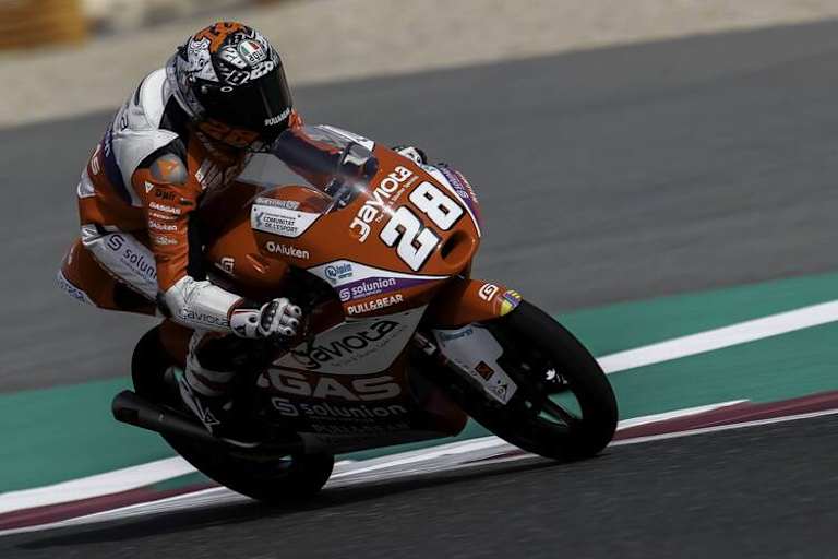 Moto3-Rookie Izan Guevara auf der neuen GASGAS