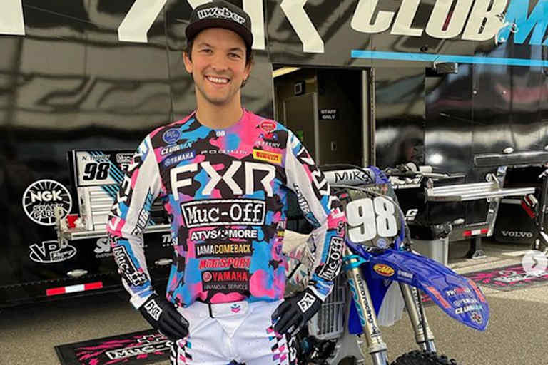 Dominique Thury startet in diesem Jahr mit der Startnummer 98