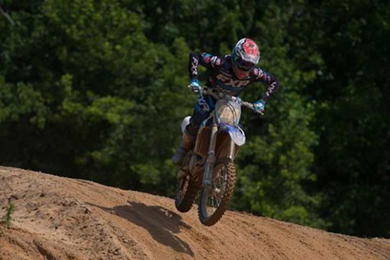 Dominique Thury bereitet sich auf seinen ersten 450er Einsatz in den USA vor