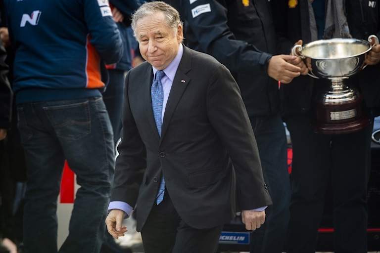 FIA-Chef Jean Todt 2020 bei der Rallye Monte Carlo