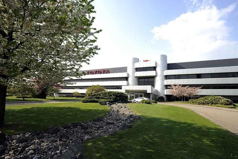 Die Europa-Zentrale in Köln-Marsdorf