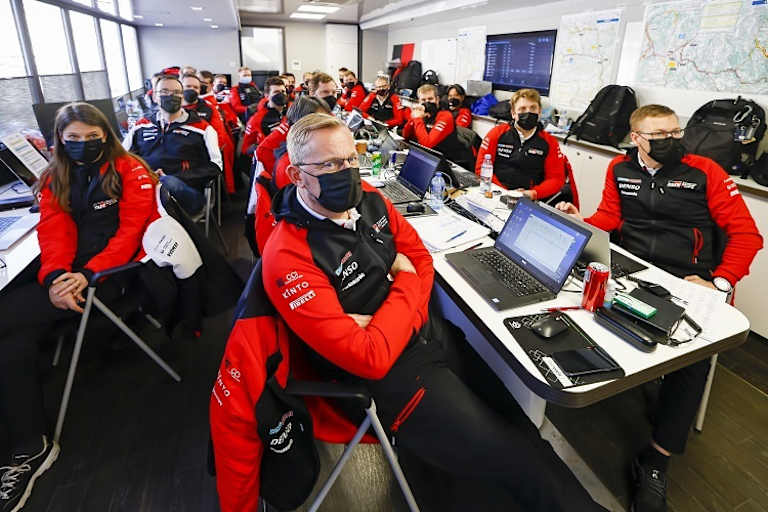 Das Toyota-Rallye-Management