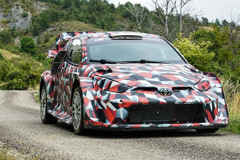 Der Toyota Yaris WRC Raly1 Hybrid im Test