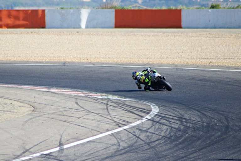Troy Beinlich beim Vorsaisontest in Lédenon