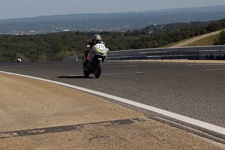 Troy Beinlich beim Vorsaisontest in Lédenon