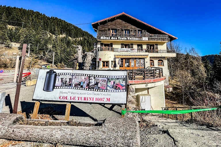 Der berühmte Col de Turini - Schauplatz in der Donnerstagnacht