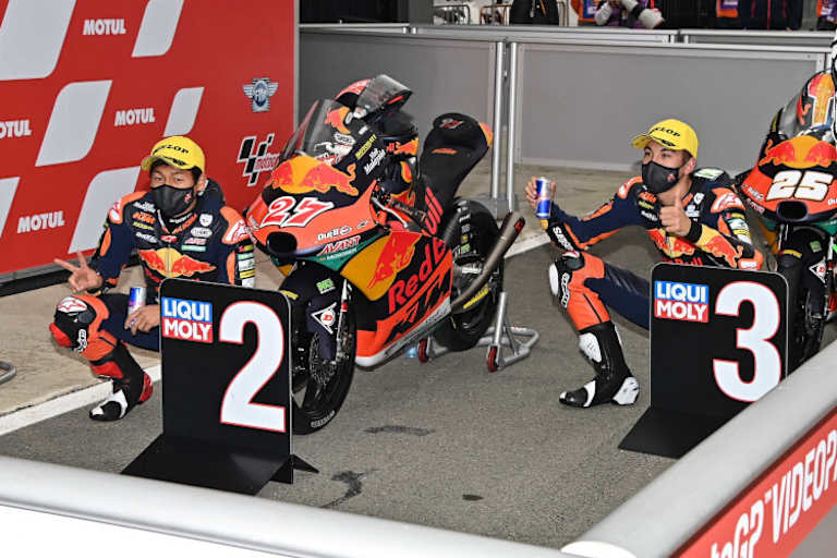 Kaito Toba und Raul Fernandez bescherten Ajo die Startplätze 2 und 3