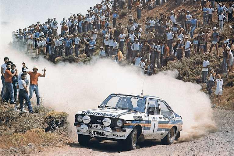 Ari Vatanen driftet 1981 zum Titel 