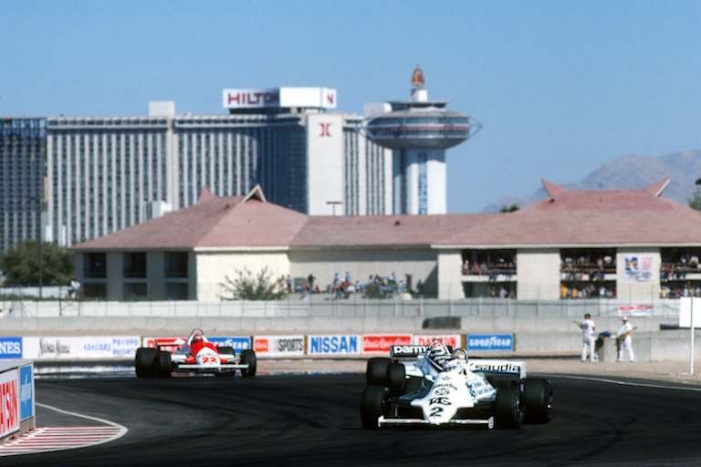 Carlos Reutemann vor Nelson Piquet
