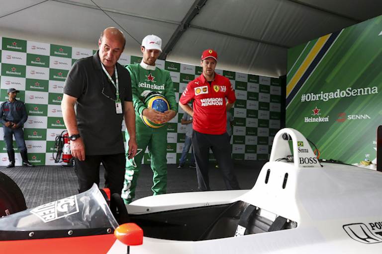 Sebastian Vettel 2019 in Brasilien