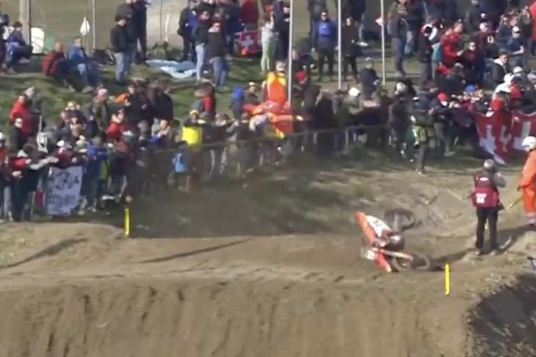 Der Crash von Vialle in Moto-2