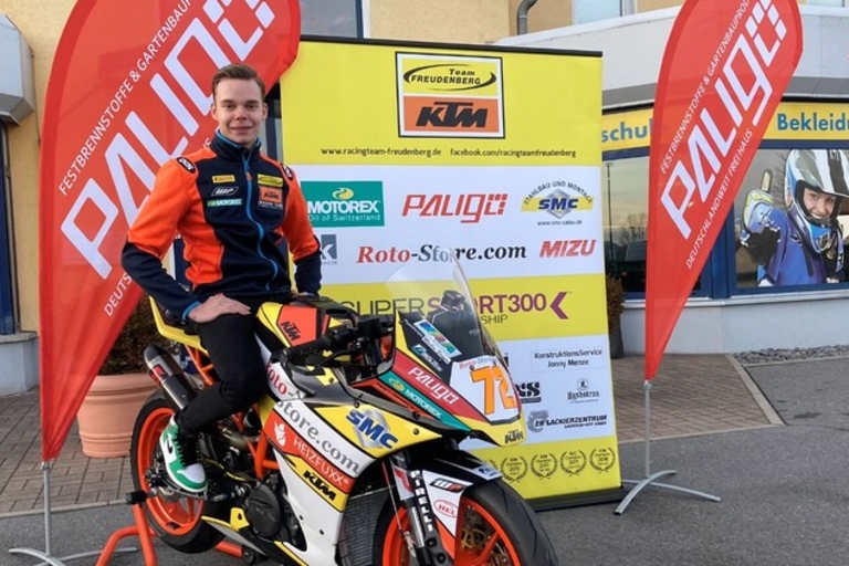 Victor Steeman auf der Freudenberg-KTM